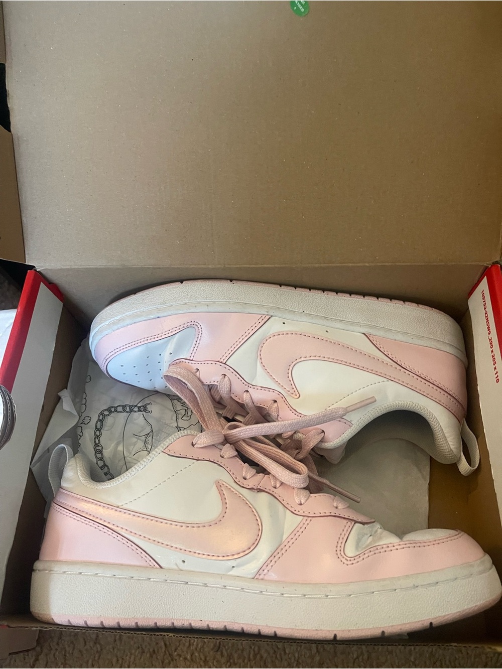 Nike pink & White Shoe